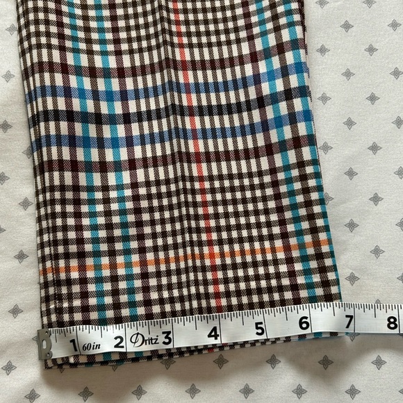 New York & Company Multicolor Plaid Pants - Picture 5 of 10